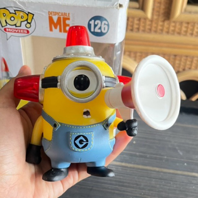 Funko Pop Despicable Me Fire Alarm Minion