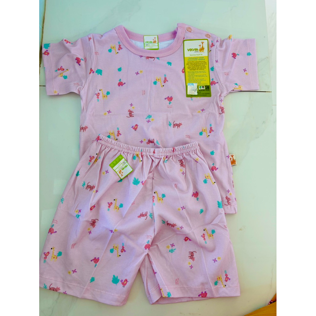baju anak Velvet Junior