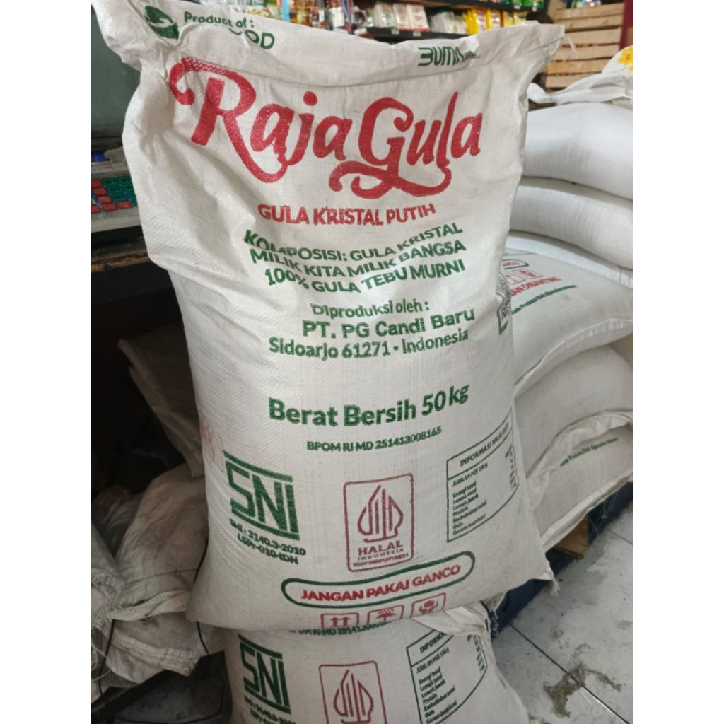 gula raja gula satusak 50kg