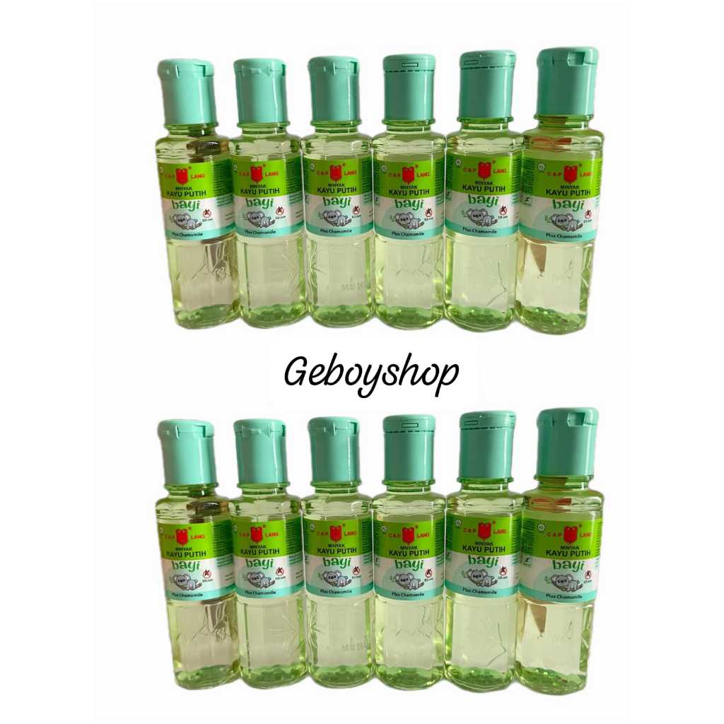 1 Lusin Minyak Kayu Putih Bayi 60 ml Chamomile Caplang