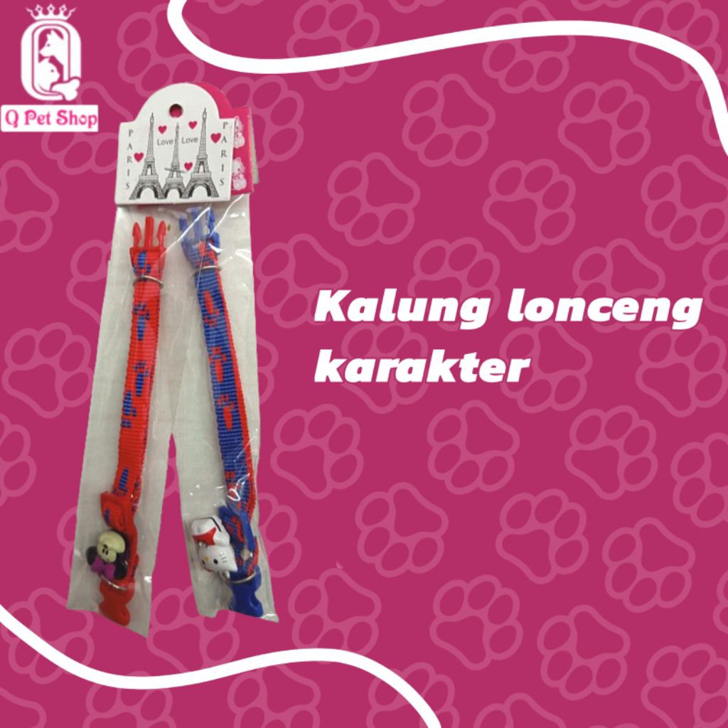 KALUNG KUCING LONCENG KARAKTER