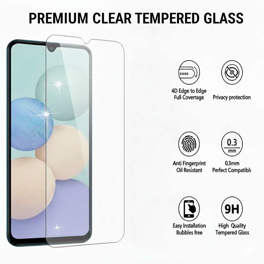 TG Tempered Glass Anti Static ESD Anti Gores Kaca Bening Tebal Full Layar OPPO A3S A5 A5S A7 A12 A11
