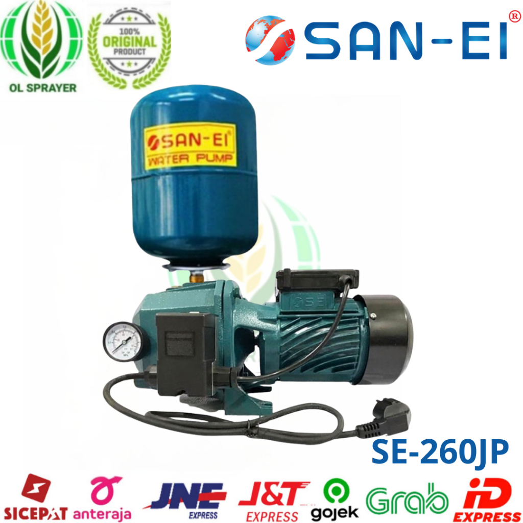 Pompa Air Sumur Dalam San-Ei SE 260 JP / pompa air jet pump san ei 260 JP