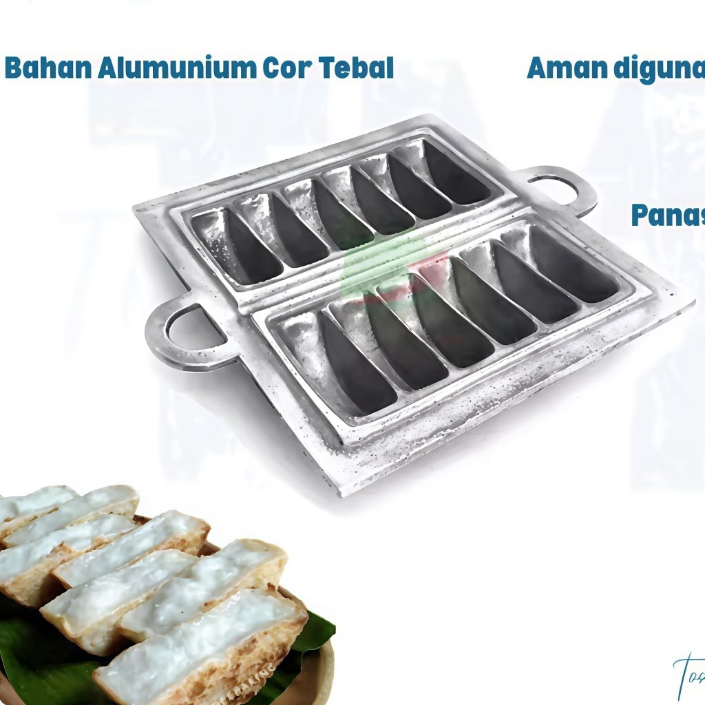 Cetakan Kue Bandros Cetakan Kue Pukis  Murah TERMURAH Cetakan Pukis Tebal Isi 12 dan 16/20 Cetakan G