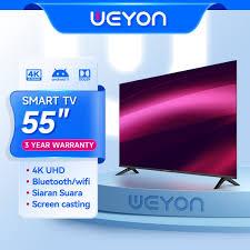 TV led 55in  weyon smart Android 55inchi /Smart TV LED TV Weyon Sakura 50/55Inchi