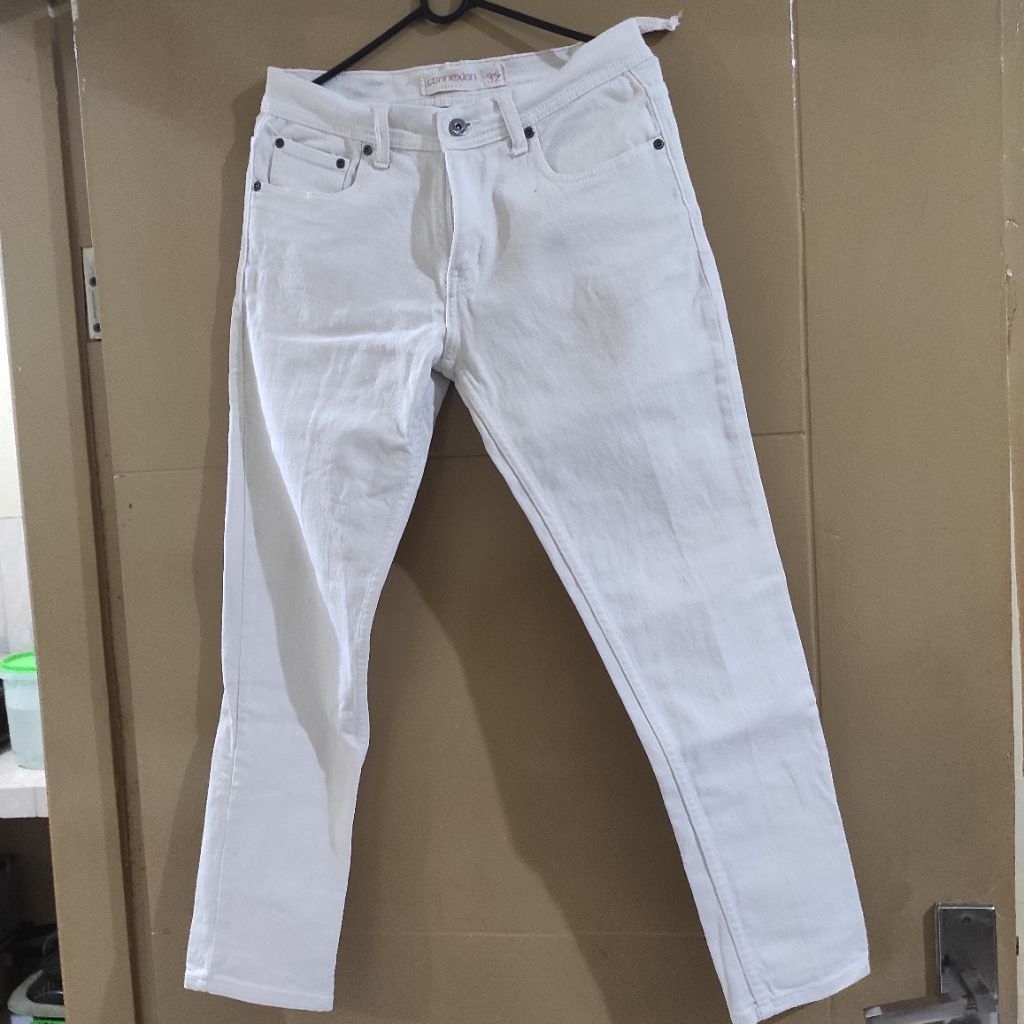 [TOKO ROMBENG] CELANA JEANS PUTIH WANITA