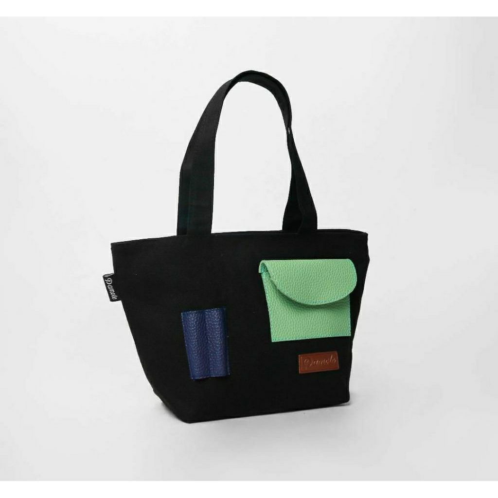 tote bag hitam pamole