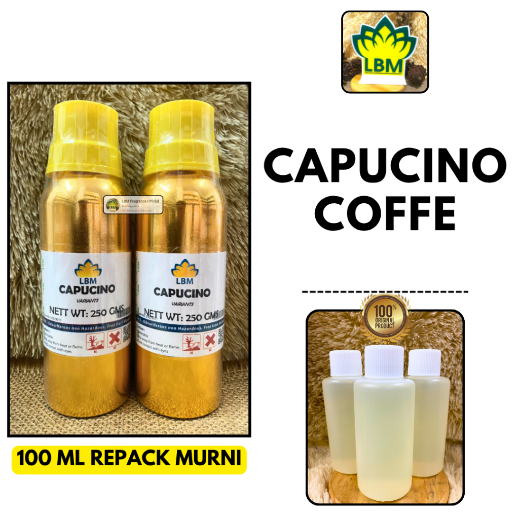 Bibit Parfum LBM - CAPUCINO Repack 100 ML MURNI LBM Fragrance