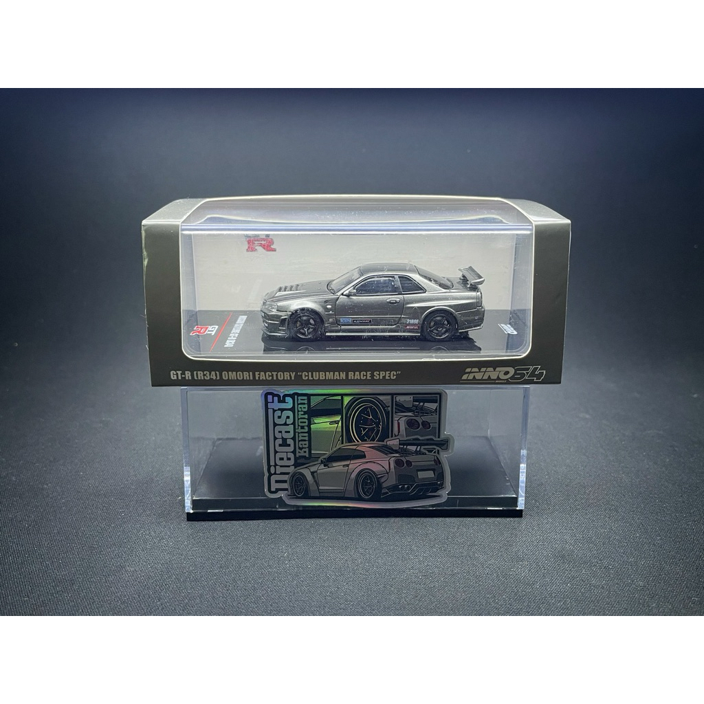 Inno64 Nissan GT-R R34 Omori Factory (Clubman Race Spec)