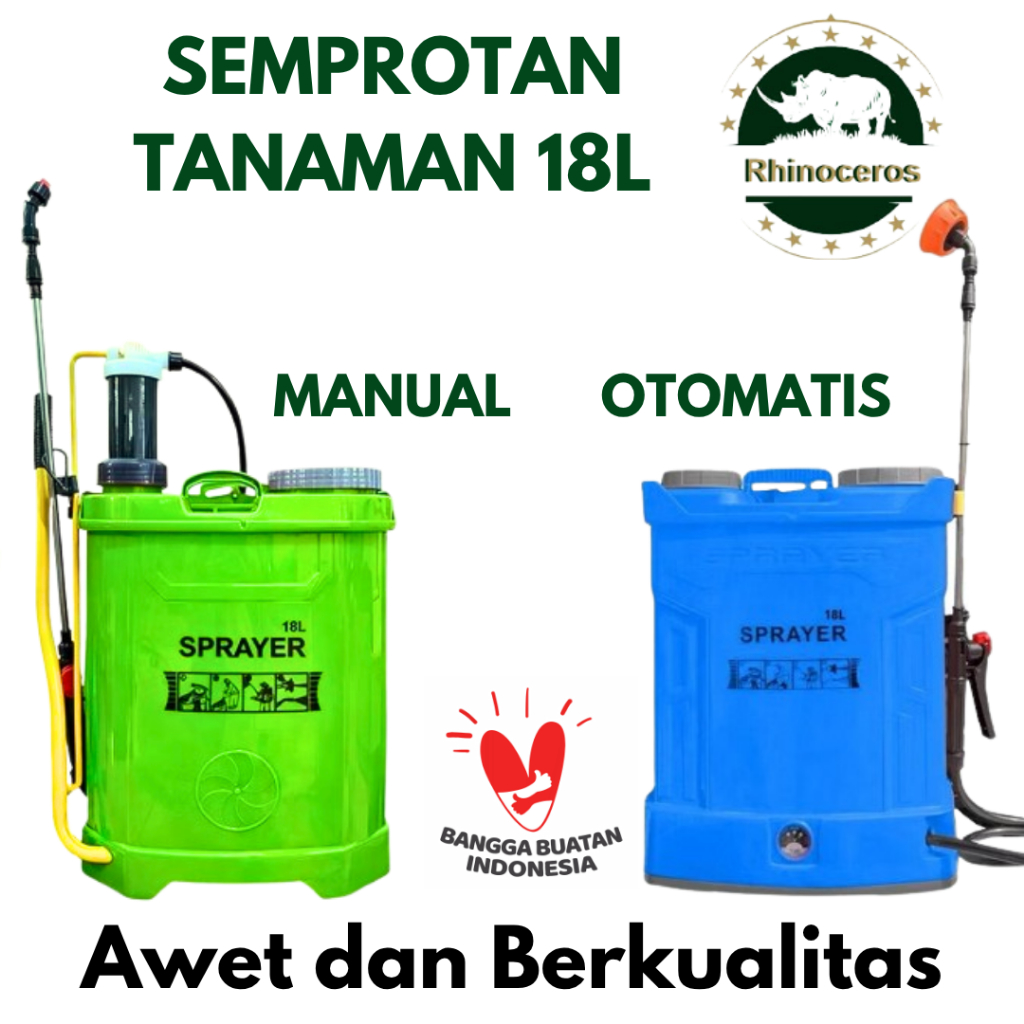 Alat Semprot Tanaman Sprayer Manual dan Elektrik Tangki Pompa Semprot Pertanian