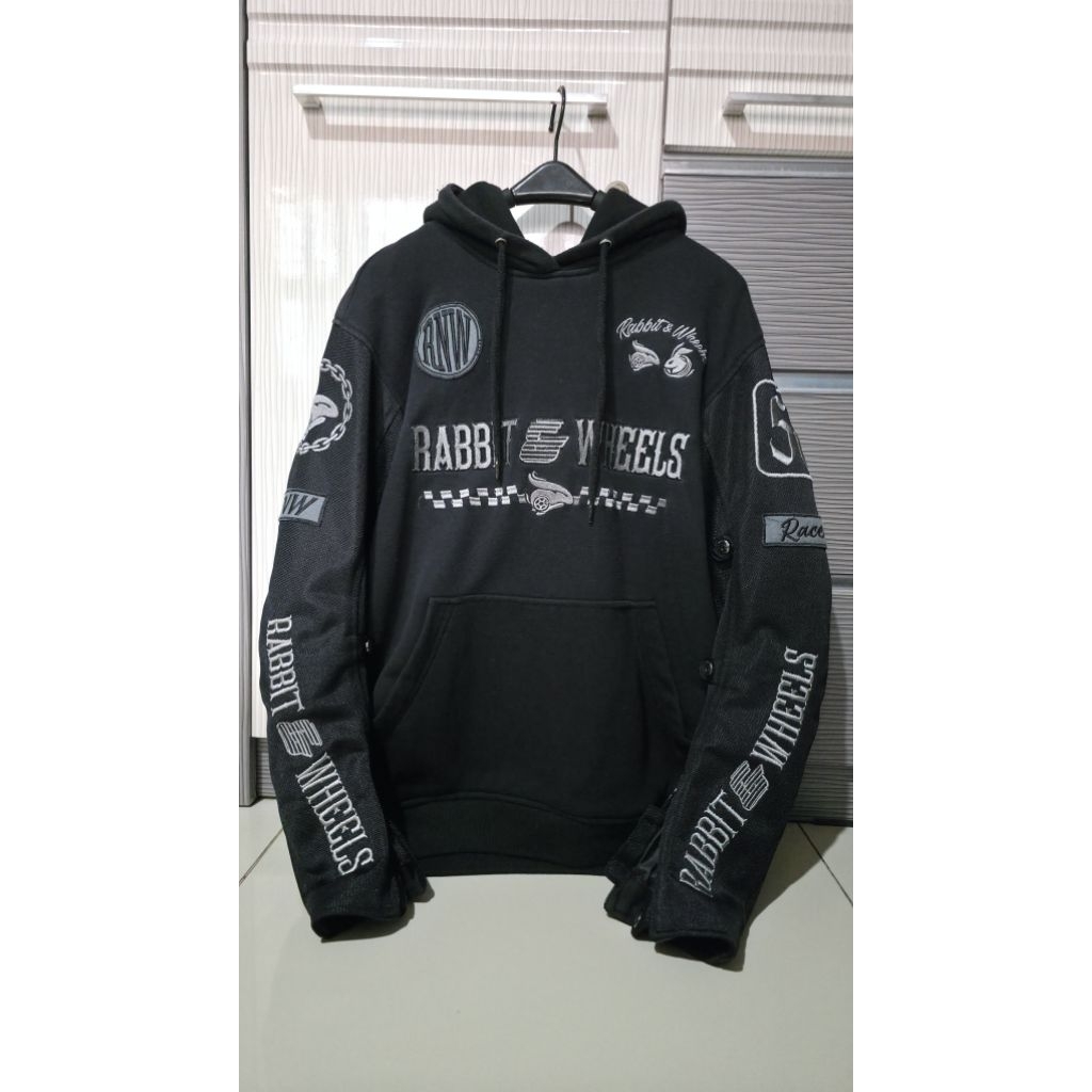 Rabbit And Wheels Shadow 2022 Hoodie Black