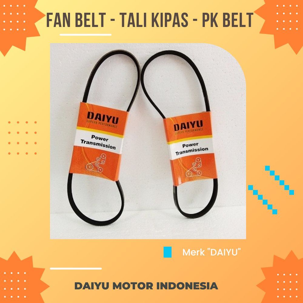 FAN BEL TALI KIPAS HONDA CITY CRV OLD NISSAN NAVARA TOYOTA STARLET 1.300cc -  4 PK 820