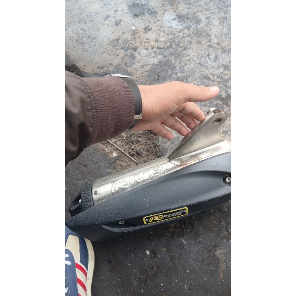 knalpot Rob1 mio sporty ,mio soul lama likenew