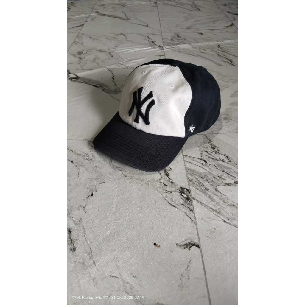 ’47 Brand NY Yankees Cap Two-Tone Navy White – Streetwear Original