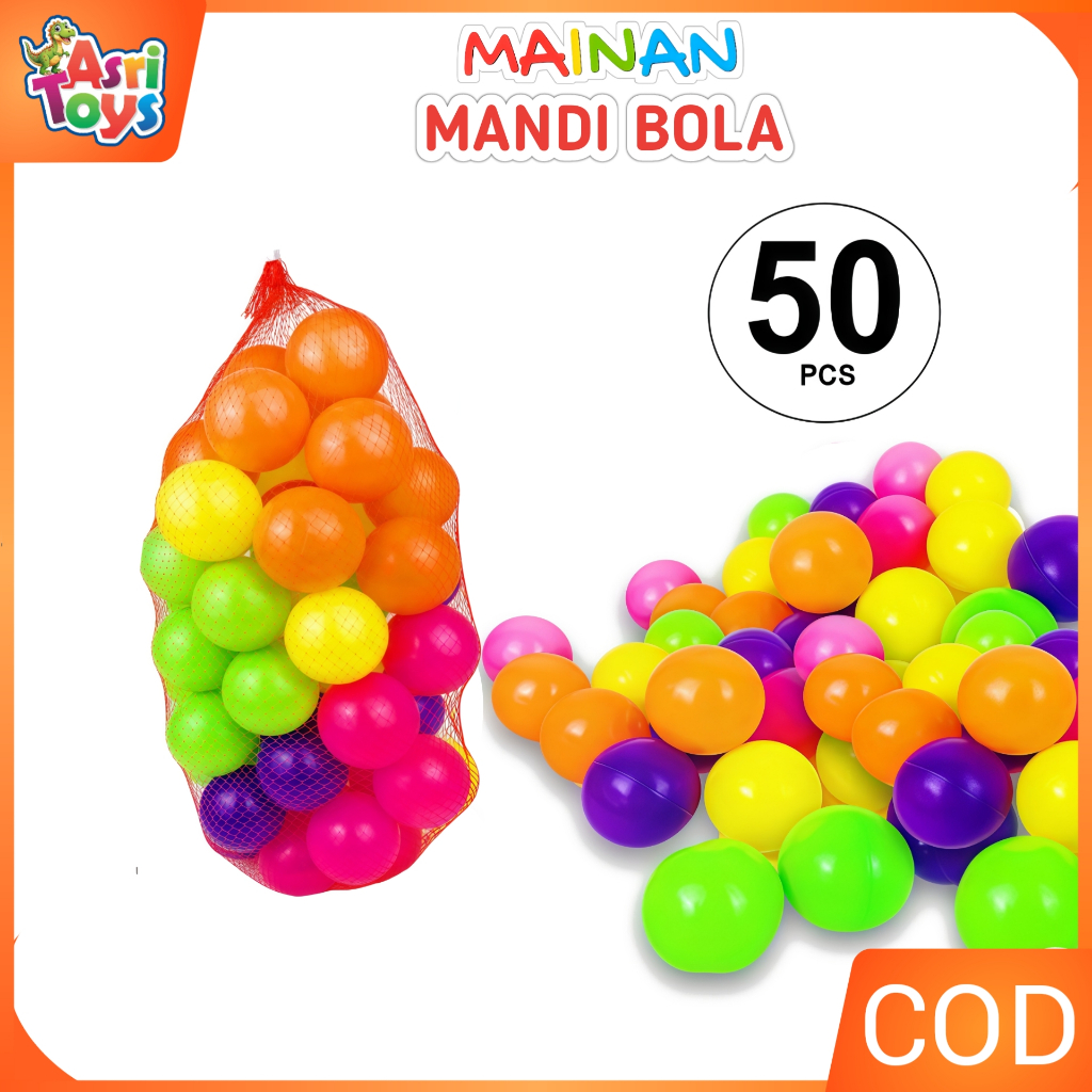 MAINAN MANDI BOLA / MANDI BOLA ISI 50 PCS / MANDI BOLA ISI 25 PCS / MANDI BOLA