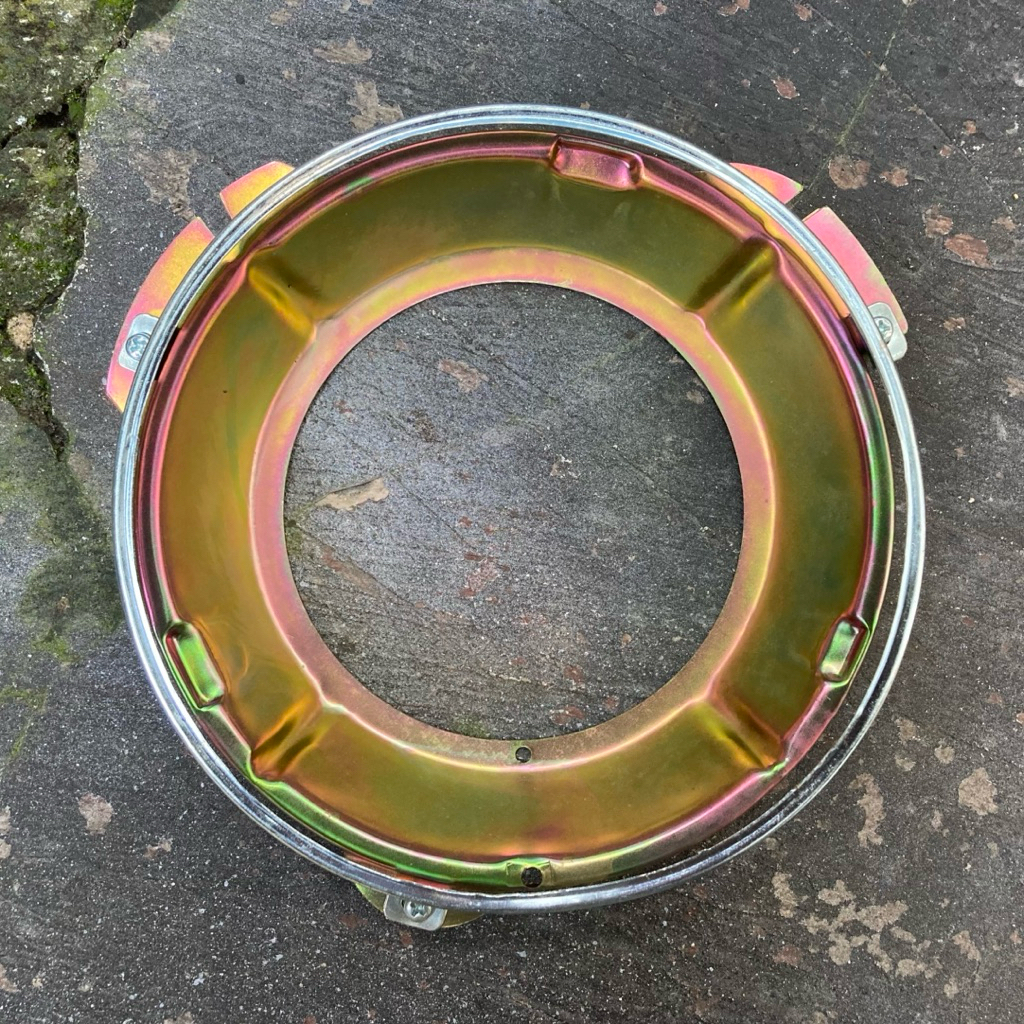 Bracket Ring Lampu Depan Headlamp 7 Inch Pengganti Toyota Corolla KE20 Corbet KE30 Corvet Hiace Bens