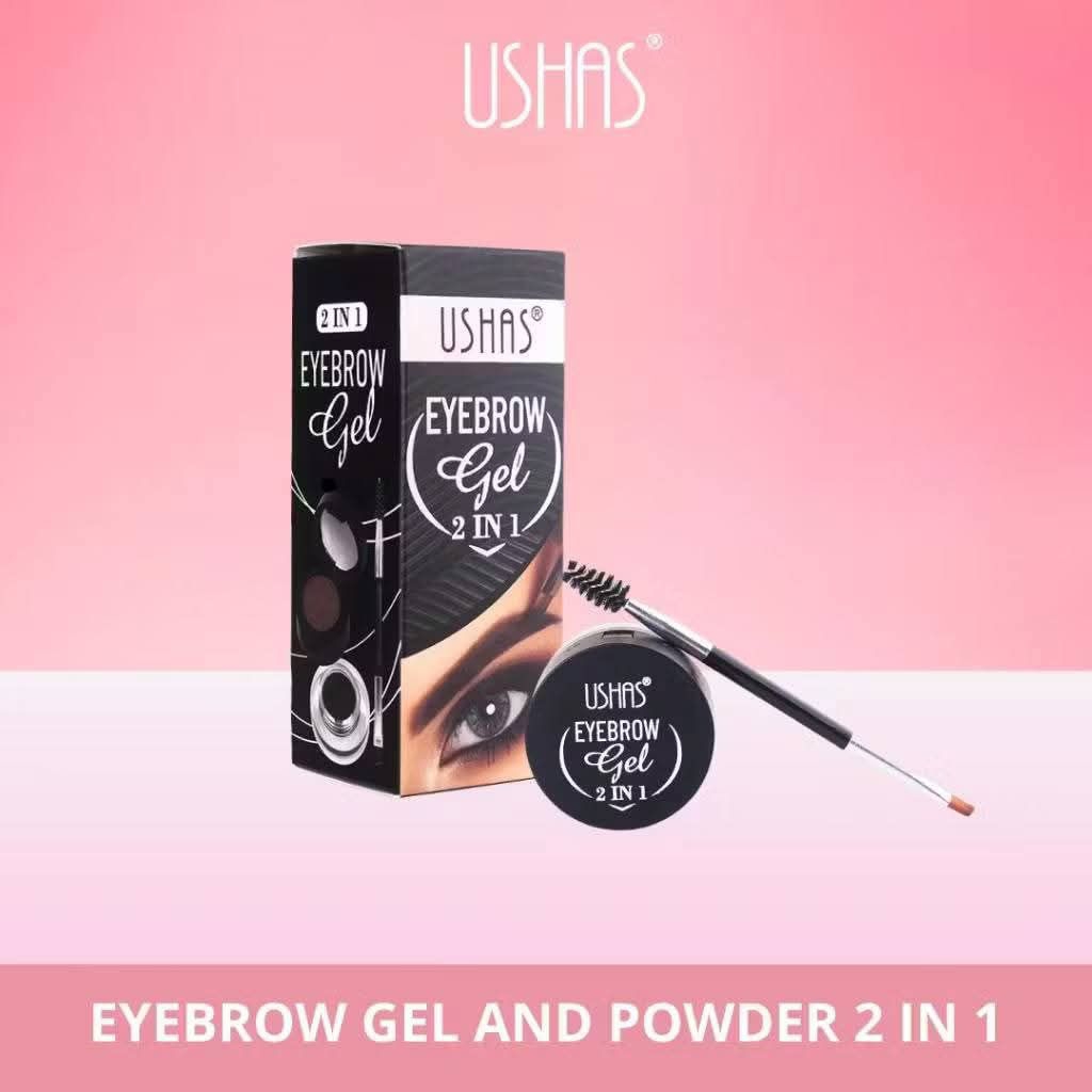 USHAS eyebrow gel 2in1 || Eyebrow gel