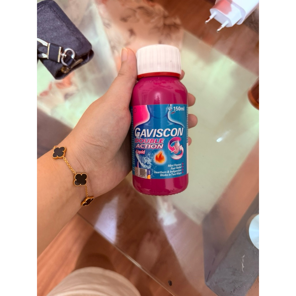GAVISCON doubleaction advance sachet tablet exp masih panjang
