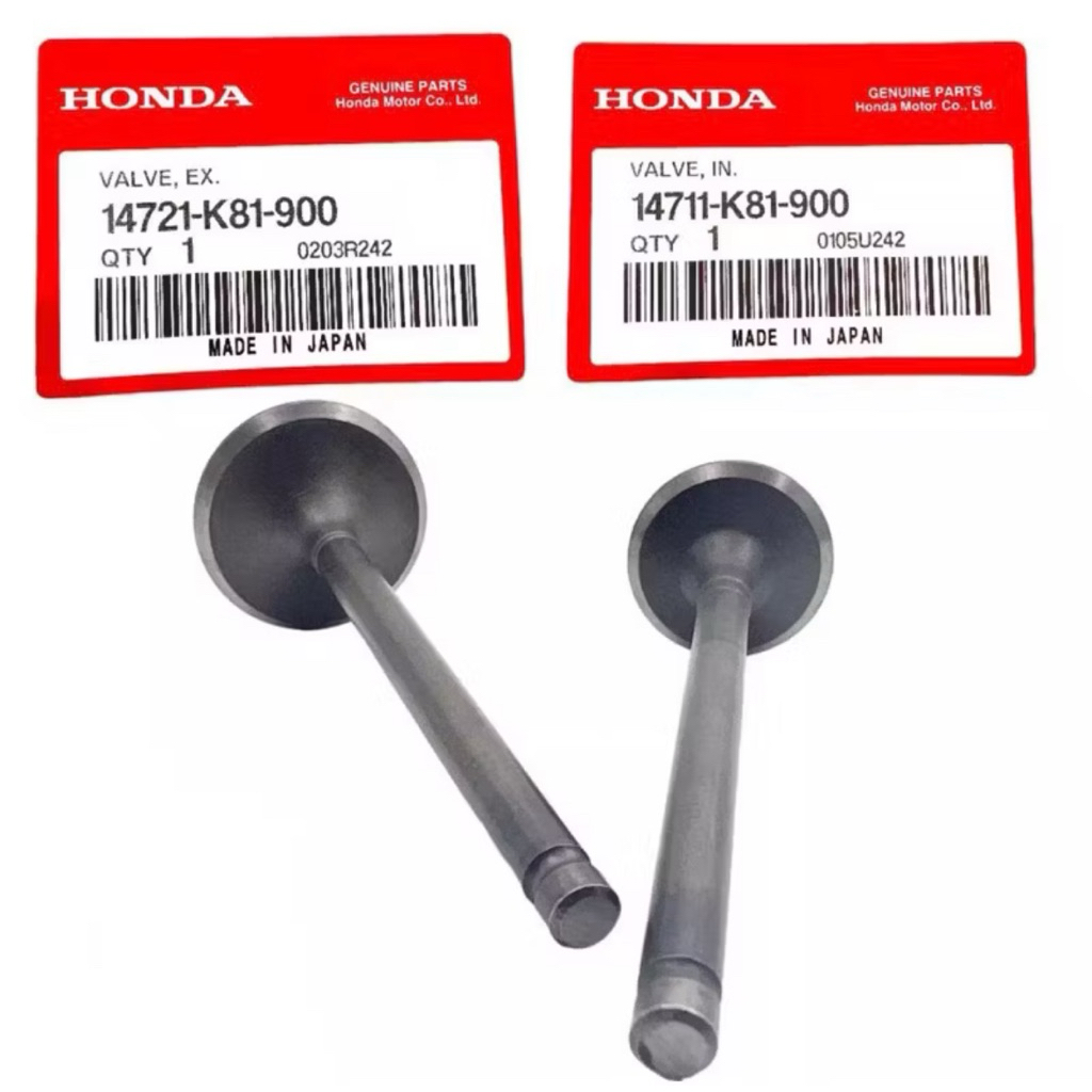 Klep set beat pop beat esp scoopy esp K81 ORIGINAL HONDA