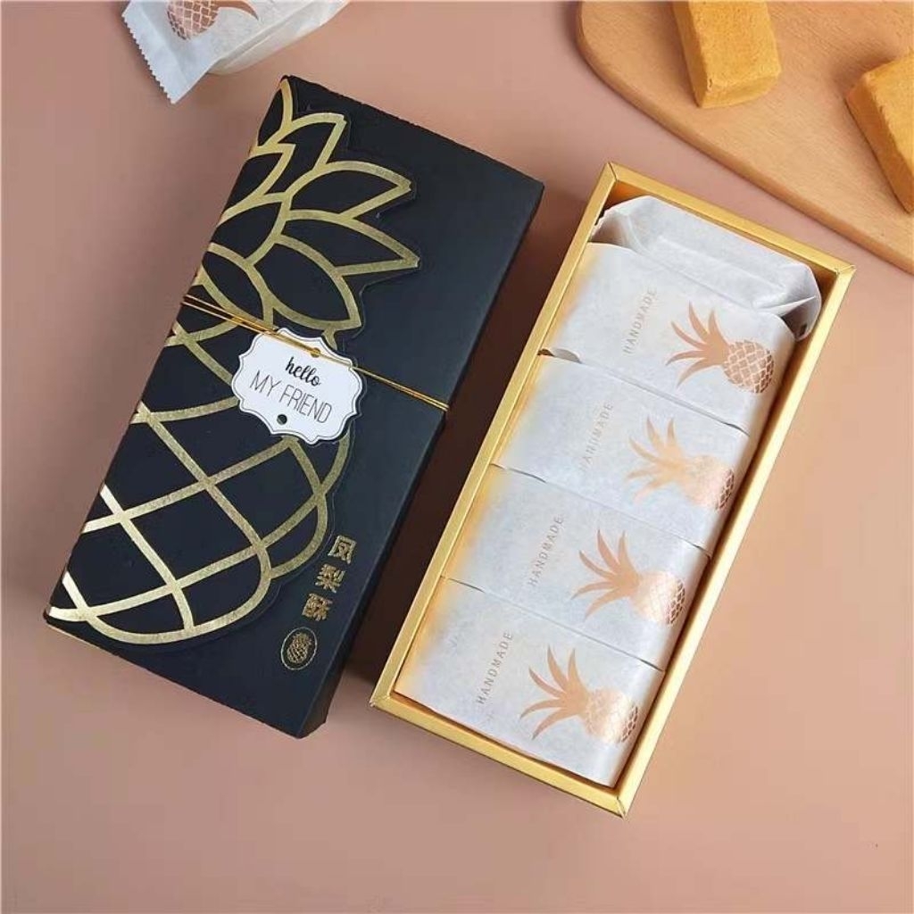 Kotak Box Nastar Nanas | Kemasan Box Pinneapple Cake