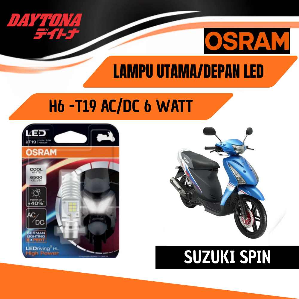 LAMPU DEPAN LED OSRAM SUZUKI SPIN ORIGINAL H6-T19