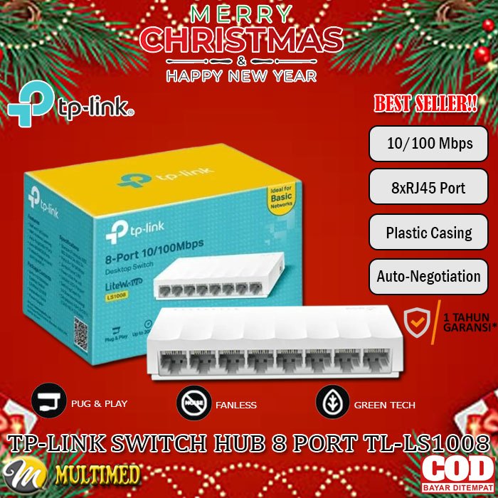 TP-LINK Switch HUB 8 Port