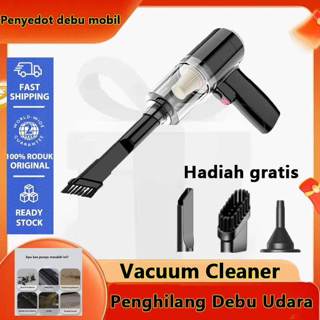 Vacum Cleaner Portable Mini Usb Penghisap Debu Mobil Wireless Kasur Penyedot Debu Vakum Serbaguna