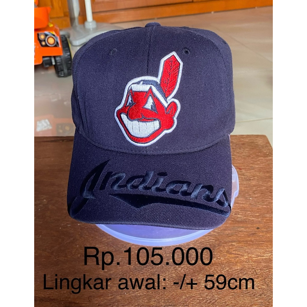 MLB Built Up Caps - Indian