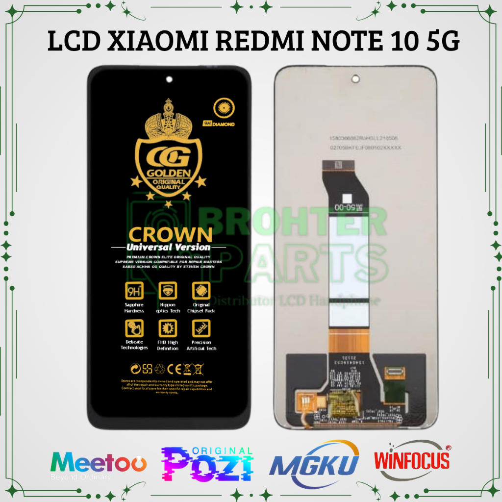LCD XIAOMI REDMI NOTE 10 5G / POCO M3 PRO 4G / POCO M3 PRO 5G TOUCHSCREEN FULLSET COMPLETE ORIGINAL