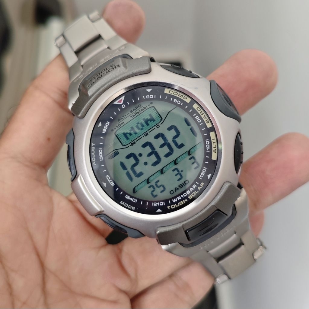CASIO PROTREK PRG 50 TITANIUM MULUS BOS