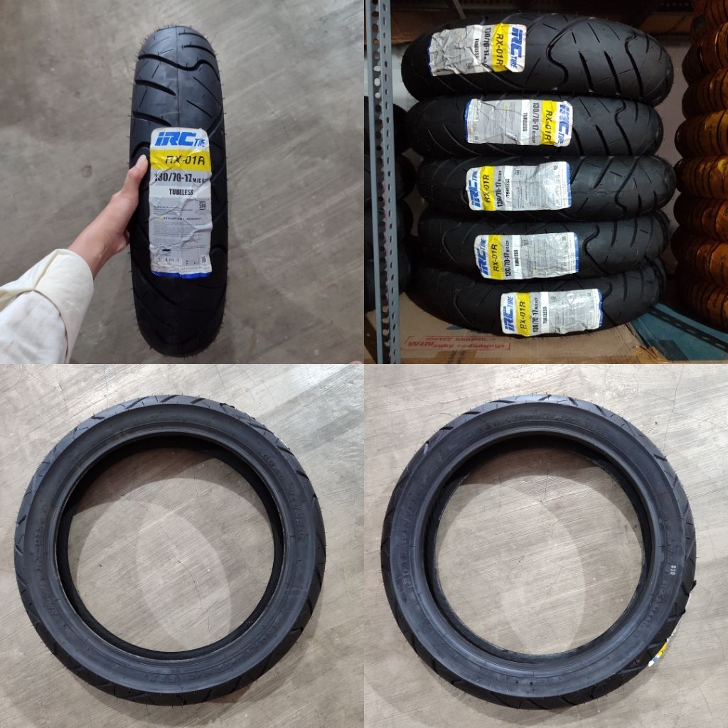 Ban Luar IRC 130/70-17 RX-01R Tubeless