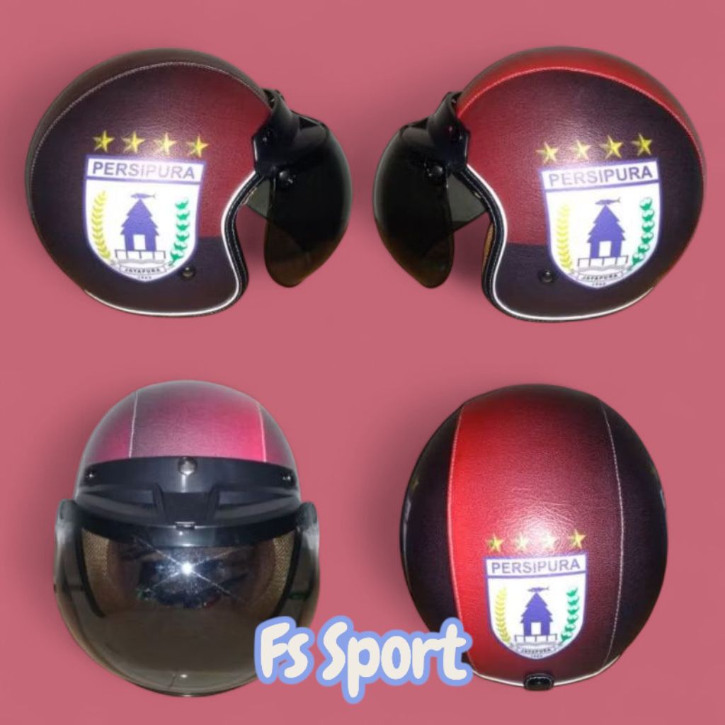 HELM BOGO RETRO PERSIPURA JAYAPURA