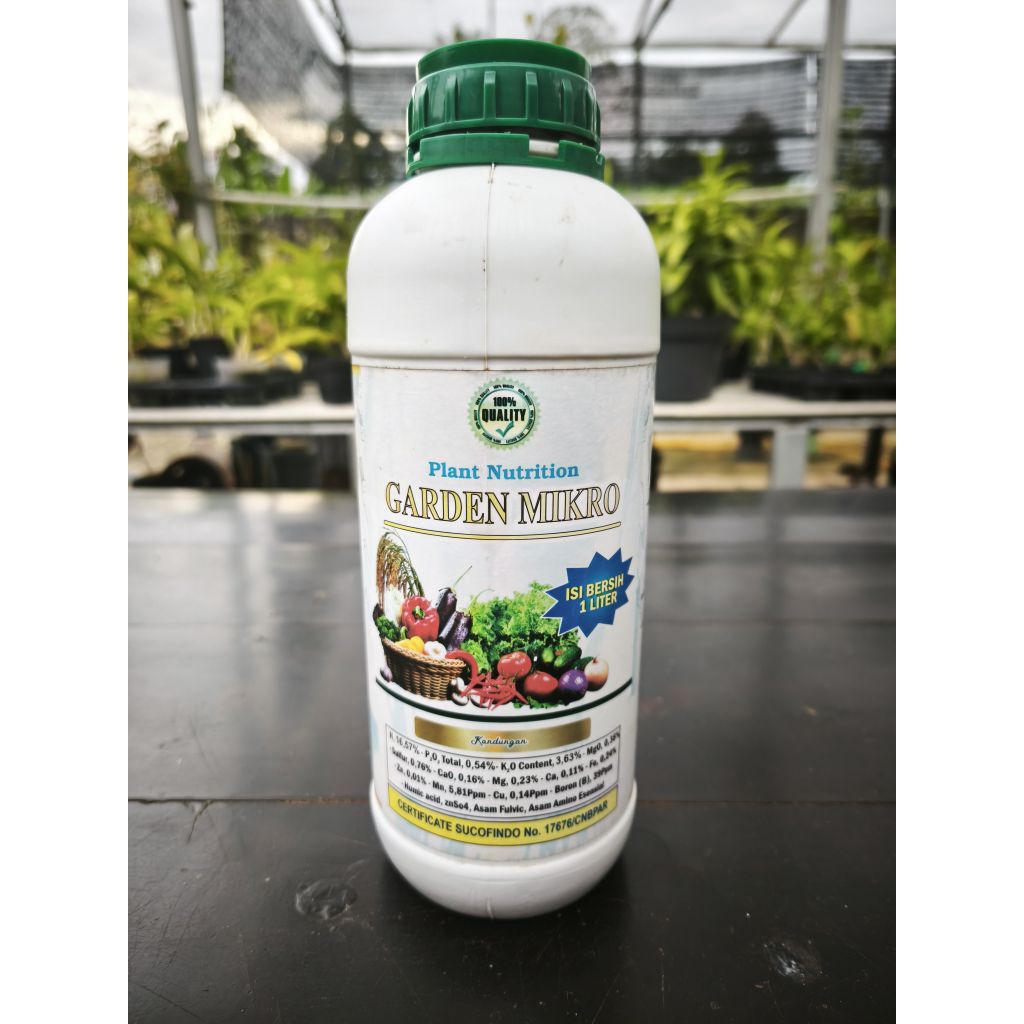 NUTRISI TANAMAN GARDEN MIKRO