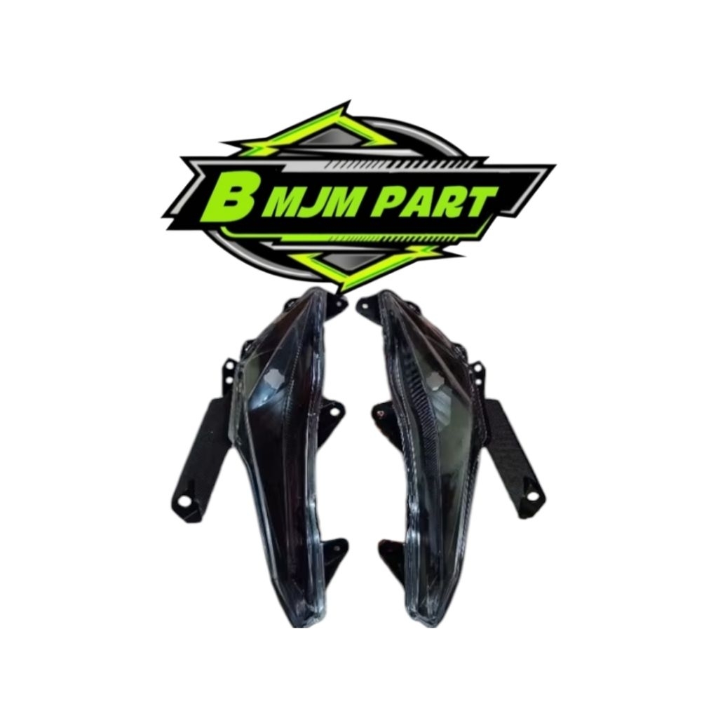 lampu sen depan kiri kanan Honda beat street 2016 2019 semok hitam