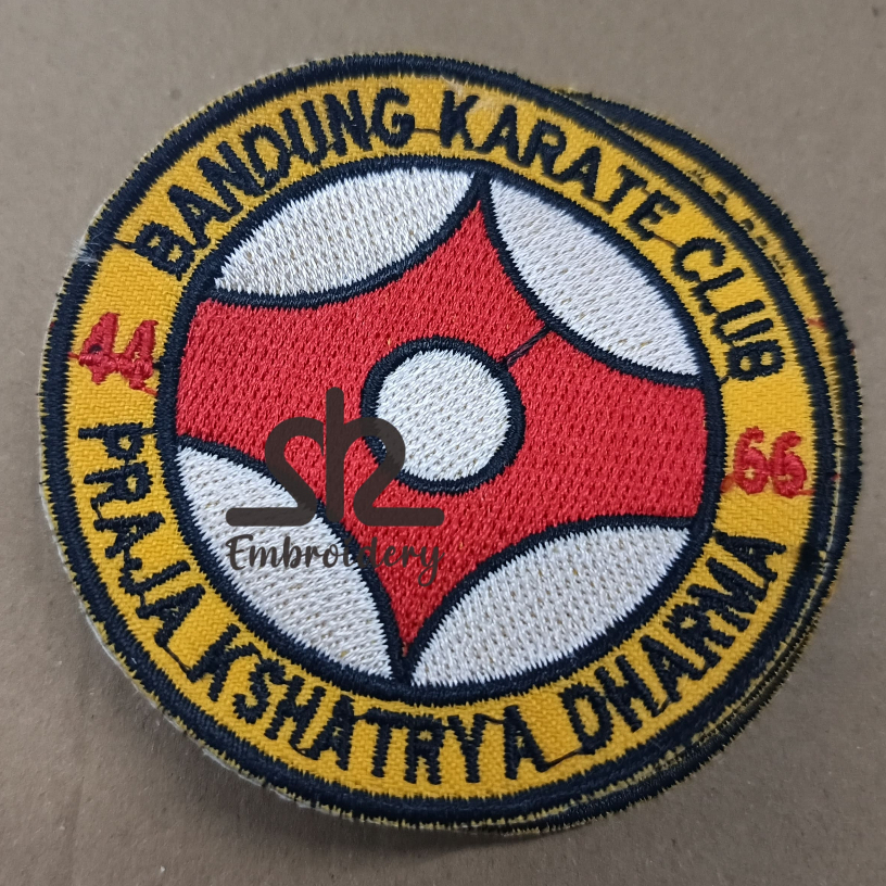 LOGO BKC BANDUNG KARATE CLUB BORDIR