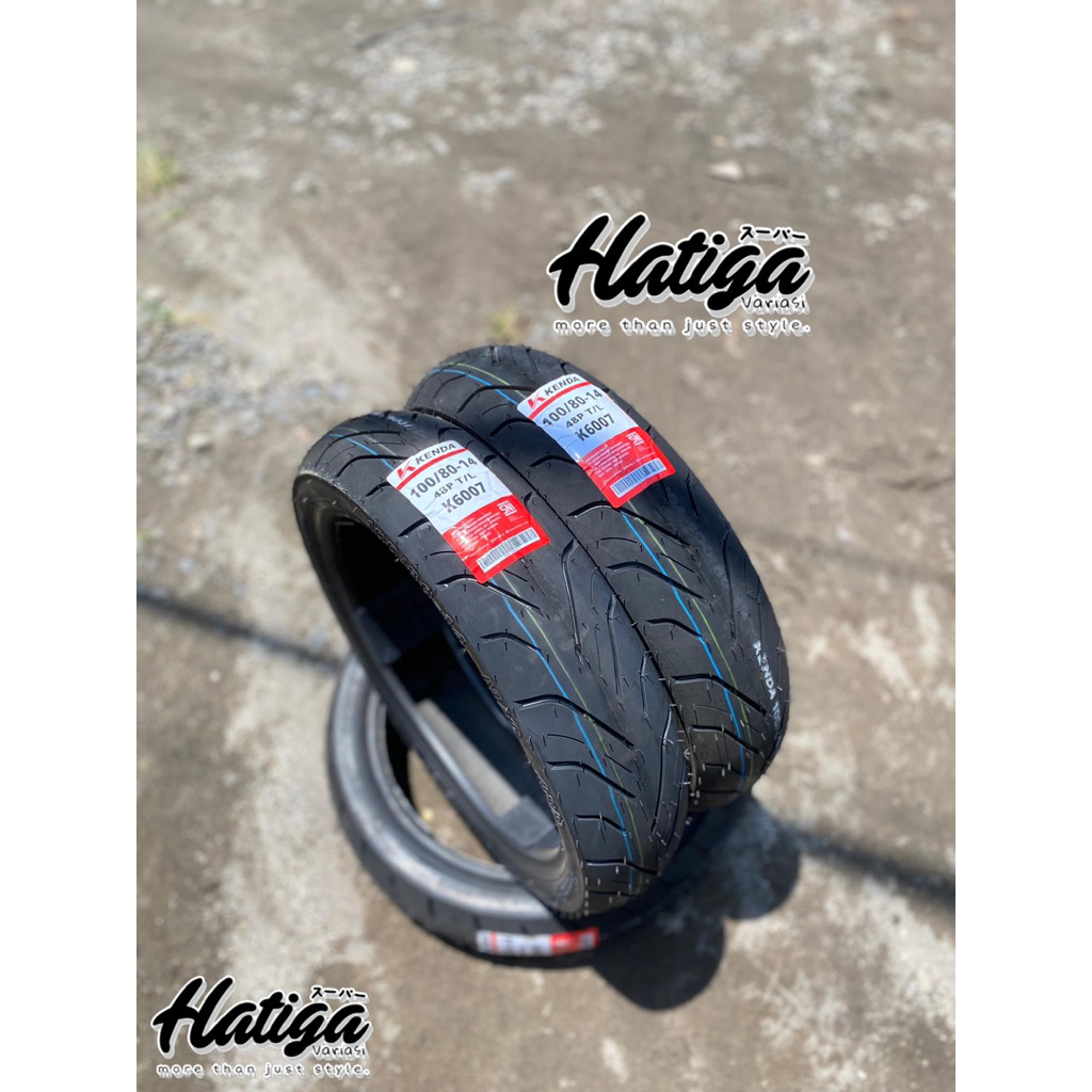 KENDA K6007 TUBELESS BAN ADV AEROX PCX 150 DEPAN KENDA K6007 100/80 RING 14