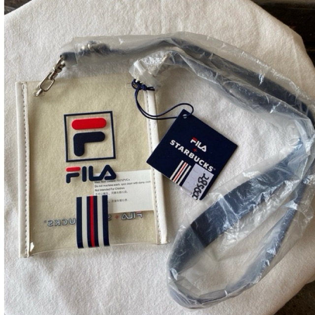 Lanyard Starbucks x Fila Original BNWT