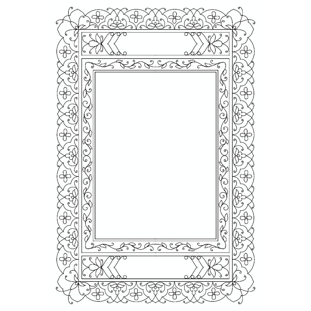 Mal Kaligrafi Mushaf A3