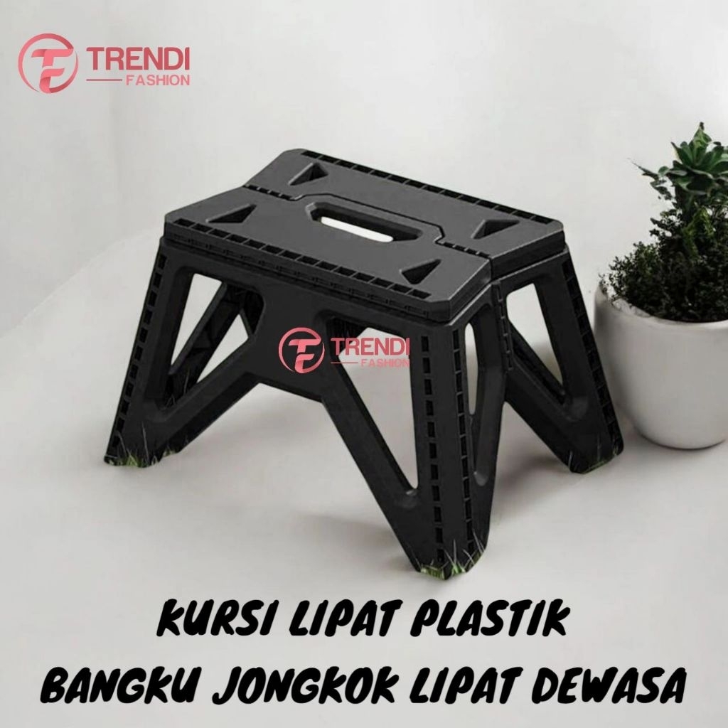 Kursi Jongkok Lipat Plastik Bangku Jongkok Lipat Dewasa Minimalis dingklik