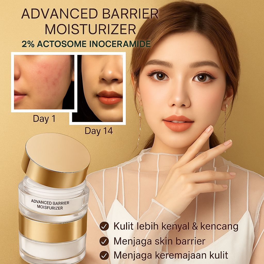 LUME Advanced Barrier Moisturizer Glowing Skincare Anti Acne Jerawat Viral Tiktok Original BPOM