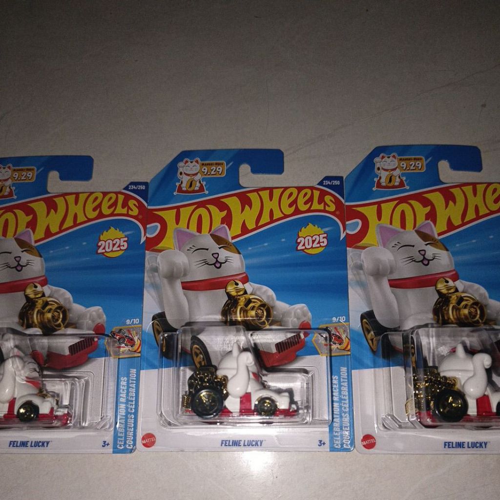 Hotwheels FELINE LUCKY