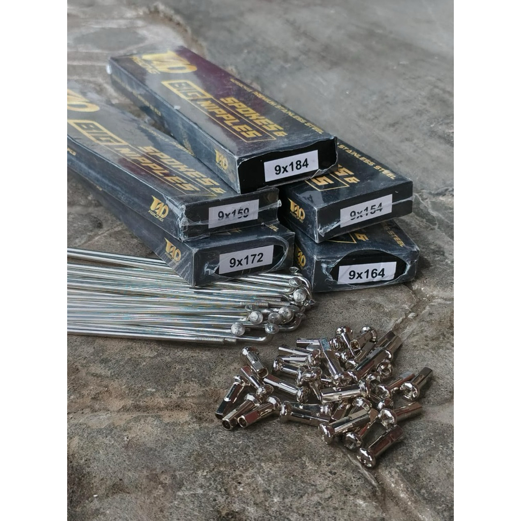 RUJI TAD PREMIUM STAINLESSS BIG NIPPLE READY UKURAN 154/159/164/172/184