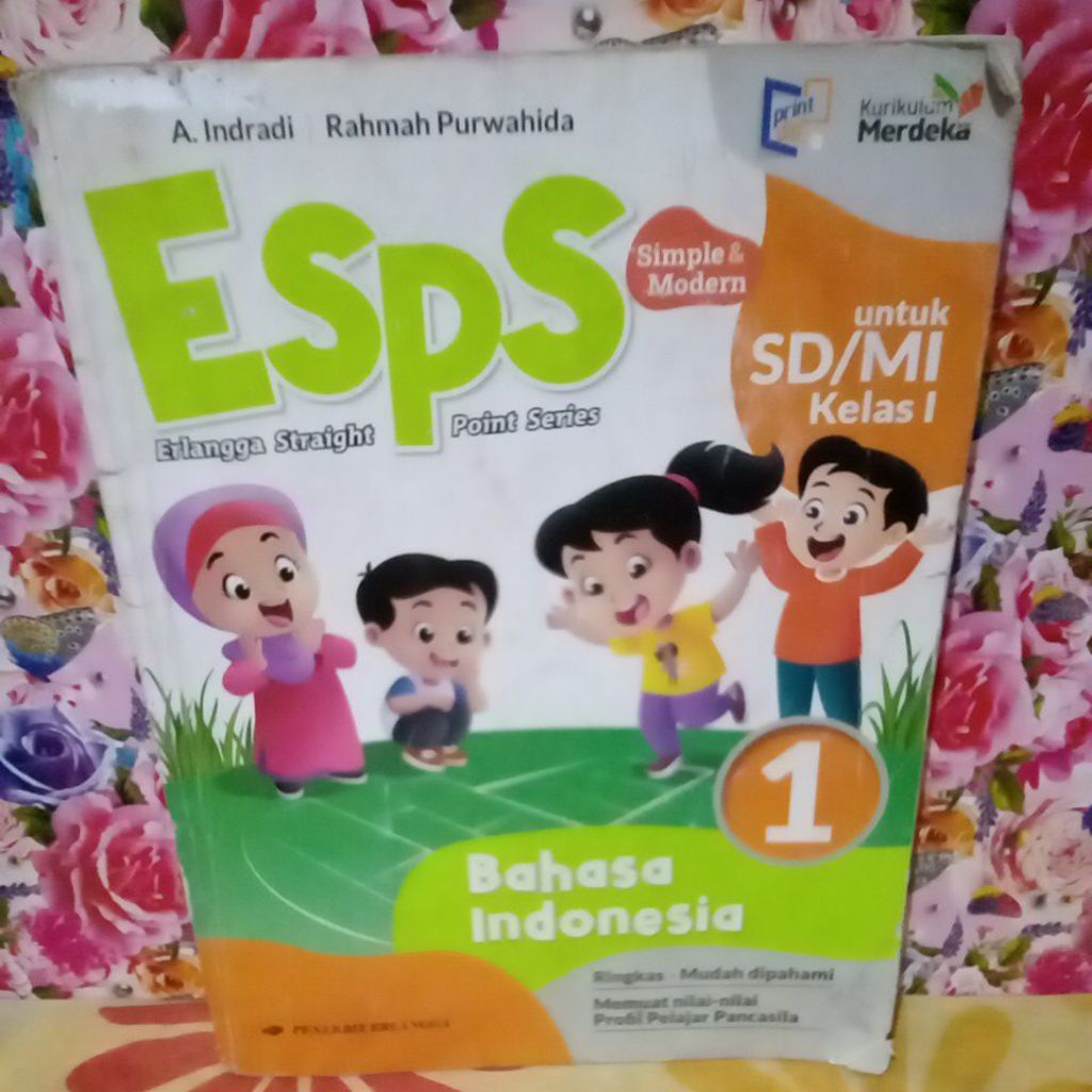 ESPS BAHASA INDONESIA 1 SD MI KELAS I KURIKULUM MERDEKA