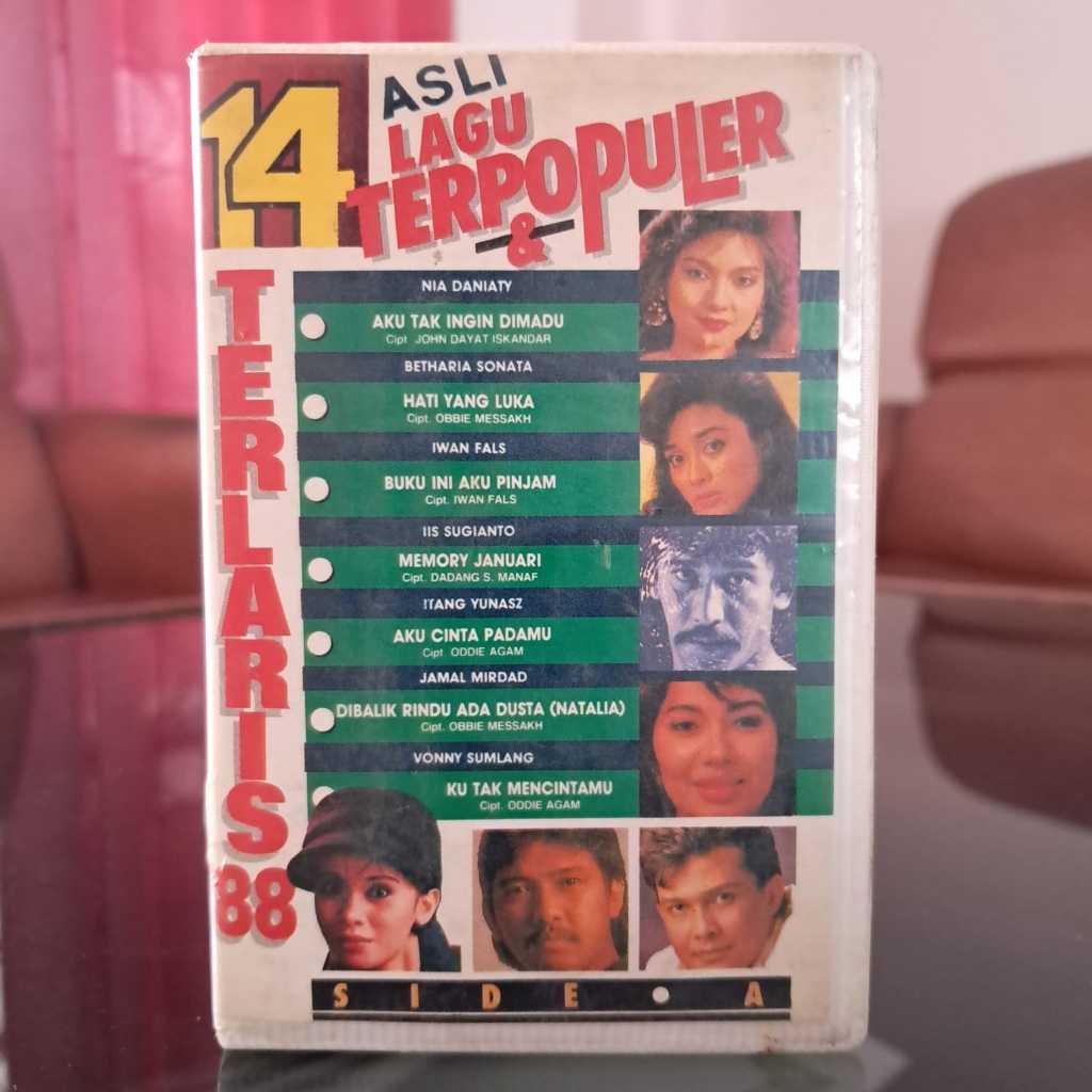 Kaset Pita 14 Lagu Terpopuler & Terlaris '88