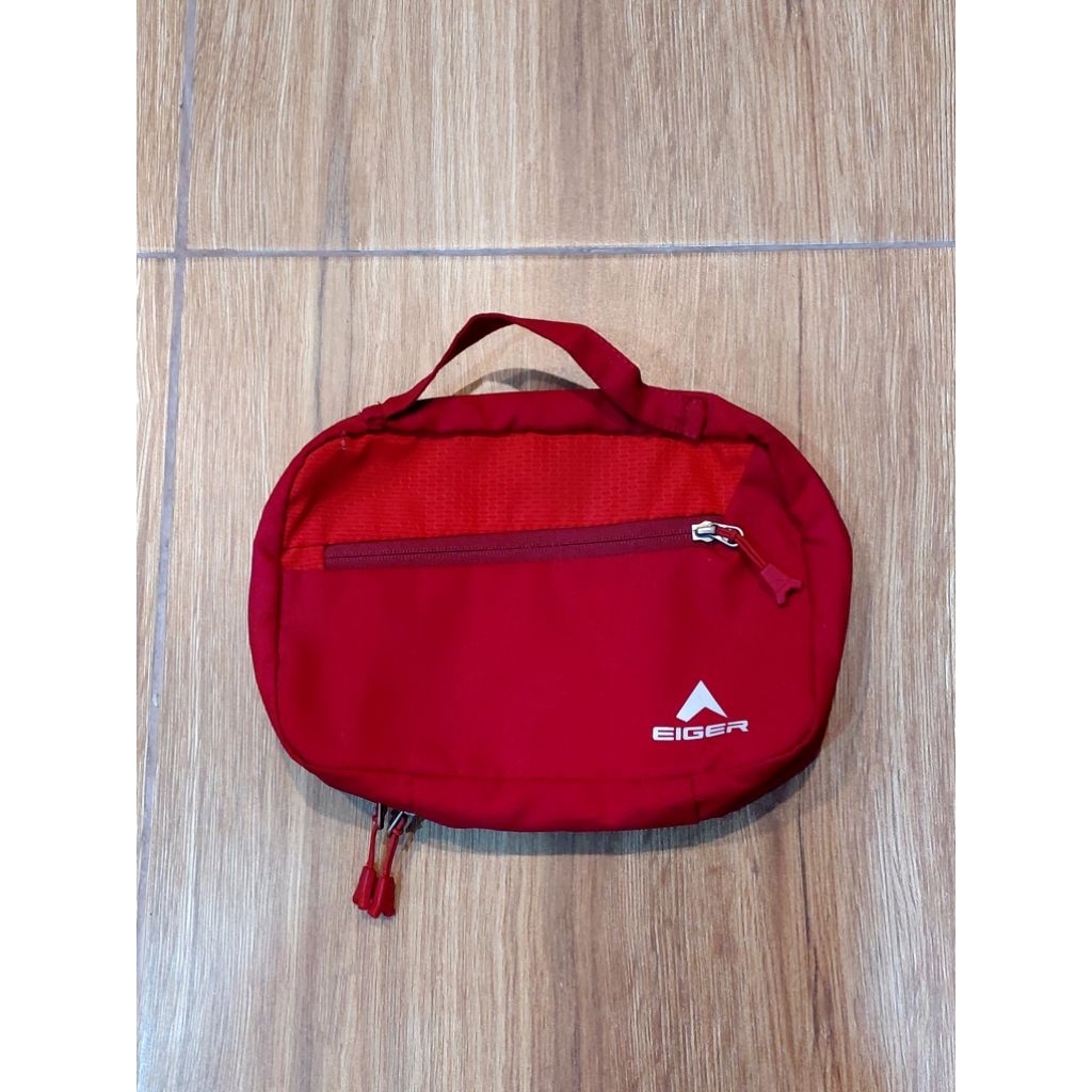 Eiger Dopp Kit 6323 Pivot Toiletries Bag 3L Red