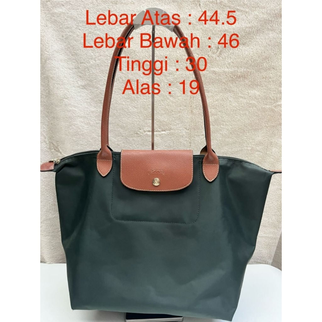 Tas Fashion Wanita Preloved Sec0nd Tas Tote Wanita Preloved Tas Tote Nylon Anti Air Warna Hijau Boto