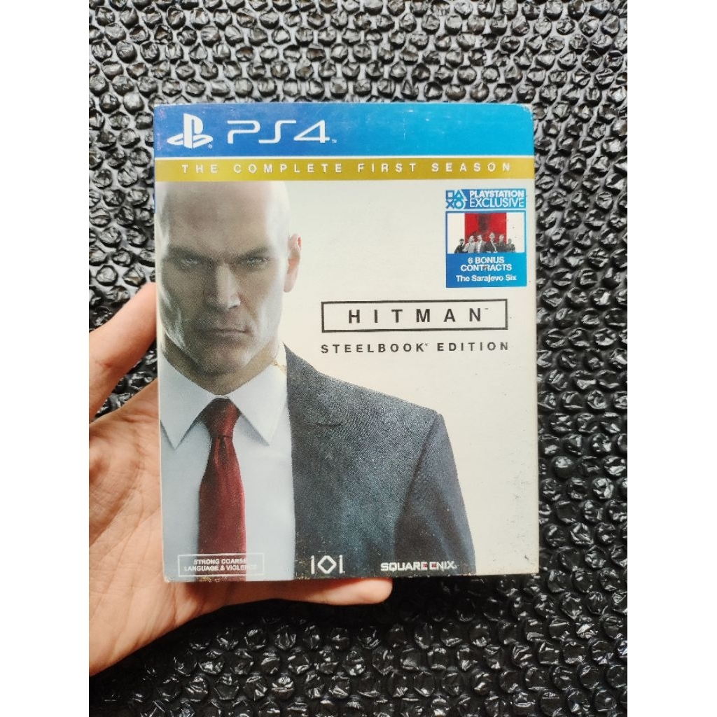 BD Kaset Ps4 Hitman Steelbook Edition