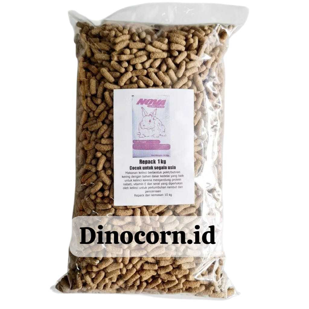 Nova rabbit food  1 kg alfafa pink