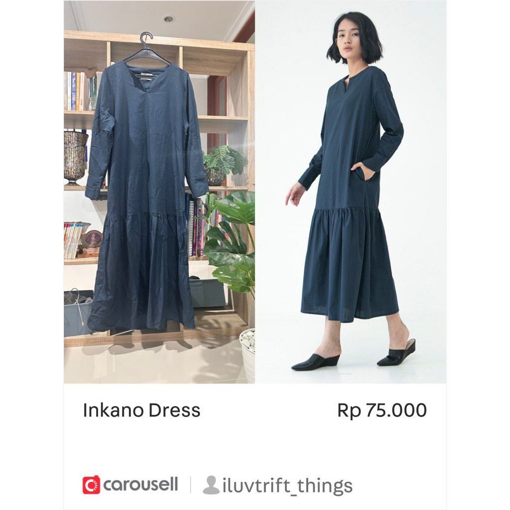Inkano Navy Dress