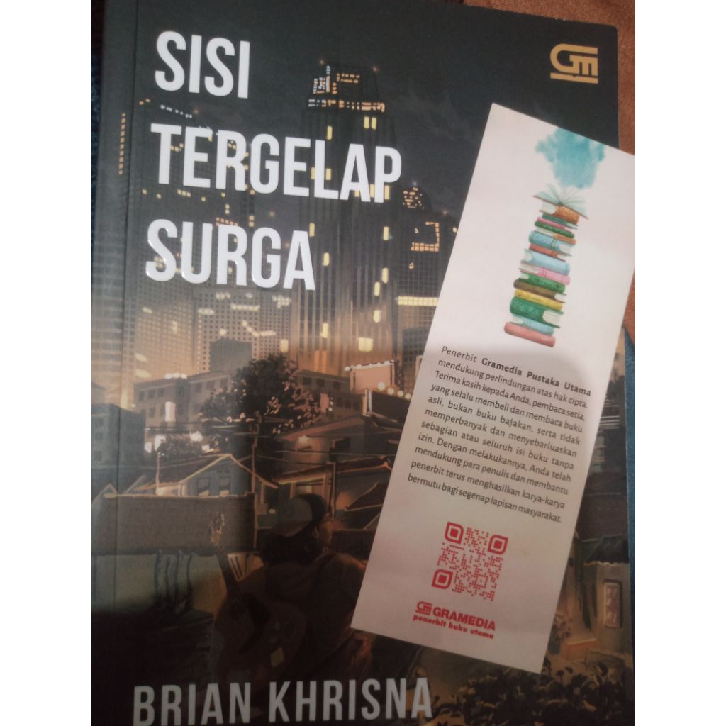 preloved original buku novel sisi tergelap surga